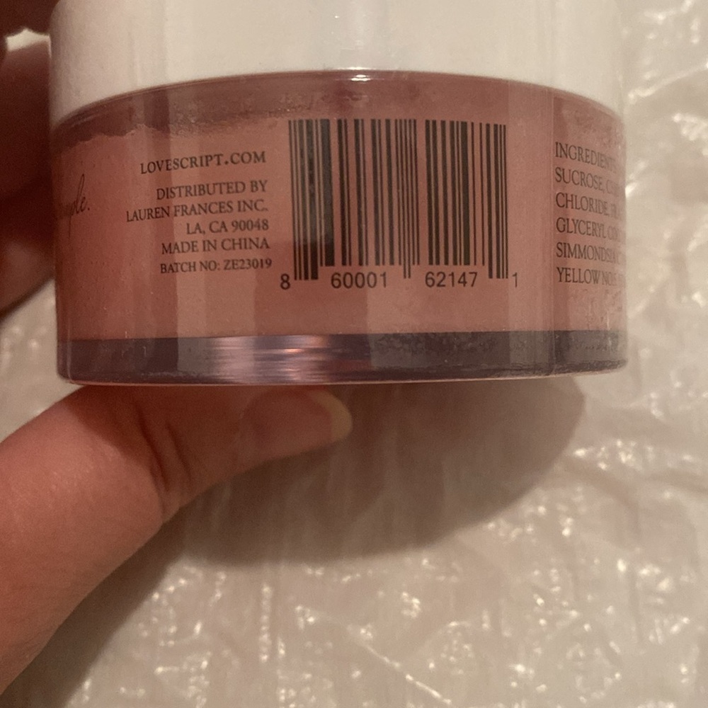 LOVE SCRIPT sugarplum body polish - Picture 3 of 5